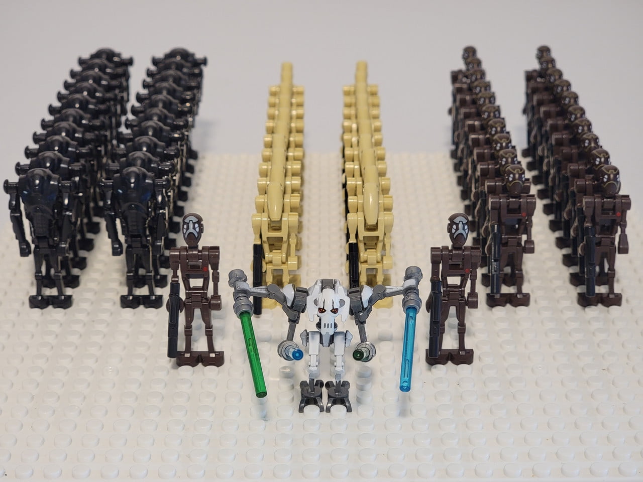 Star Wars Battle Droids Army Custom Set 63pcs Commando Droids Super ...