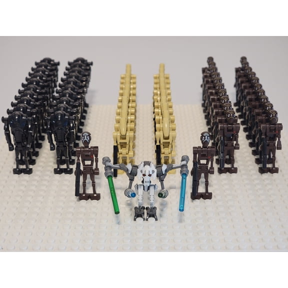 Star Wars Battle Droids Army Custom Set 63pcs Commando Droids Super Battle Droids