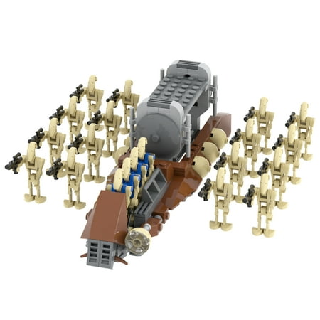 Star Wars Battle Droids Custom Transport MOC Building Block Set 174pcs