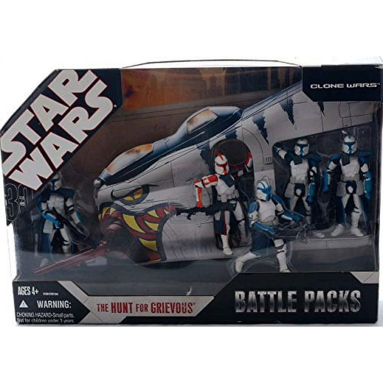 Star Wars Battle Pack The Hunt for Grievous Action Figure Set