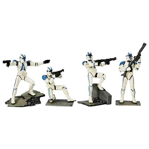 Star Wars Battle Pack Unleashed Figures, Darth Vader's 501st Legion Episode III