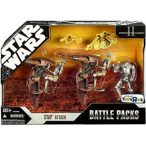 Star Wars Battle Packs 2008 Stap Attack Action Figure Set