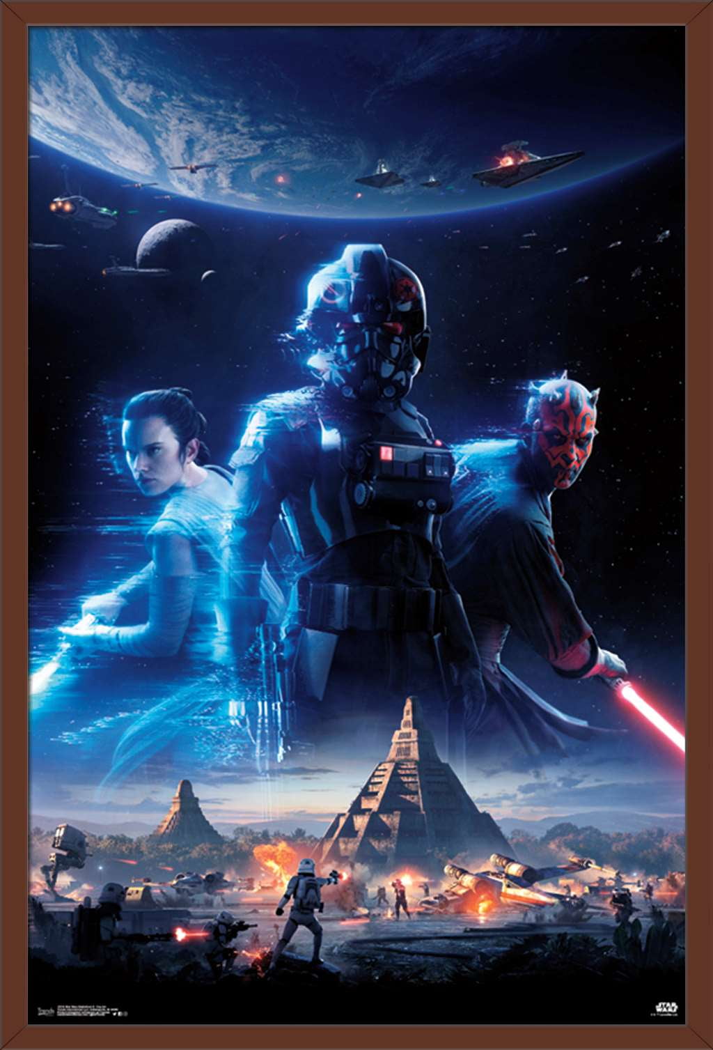 Star Wars Battlefront 2 Key Art Wall Poster, 22.375 Star Wars Battlefront 2 Key Art Wall Poster, 22.375