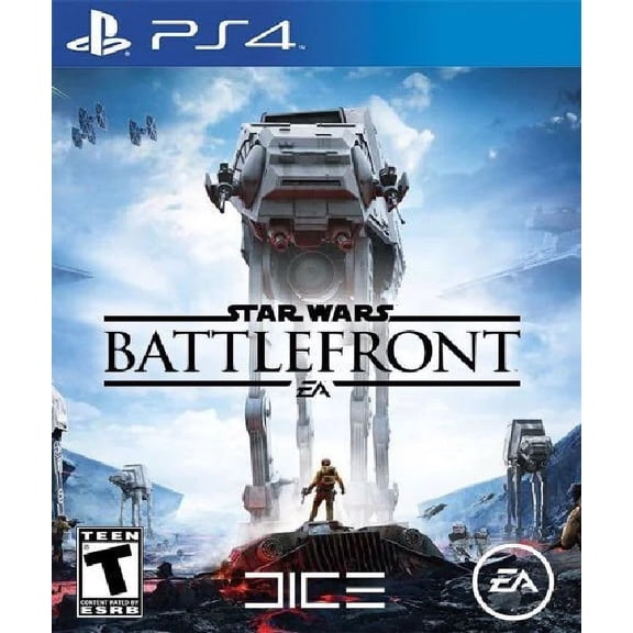 Restored Star Wars Battlefront Shooter Game for PlayStation 4, Physical Parental Controls 1 count