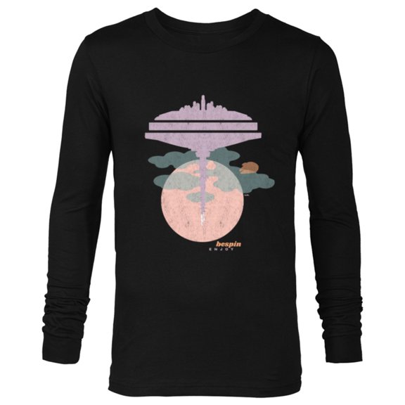Star Wars Bespin Cloud City Pastel - Long Sleeve T-Shirt for Men - Customized-Black