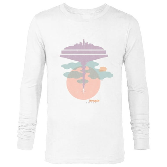 Star Wars Bespin Cloud City Pastel - Long Sleeve T-Shirt for Men - Customized-White