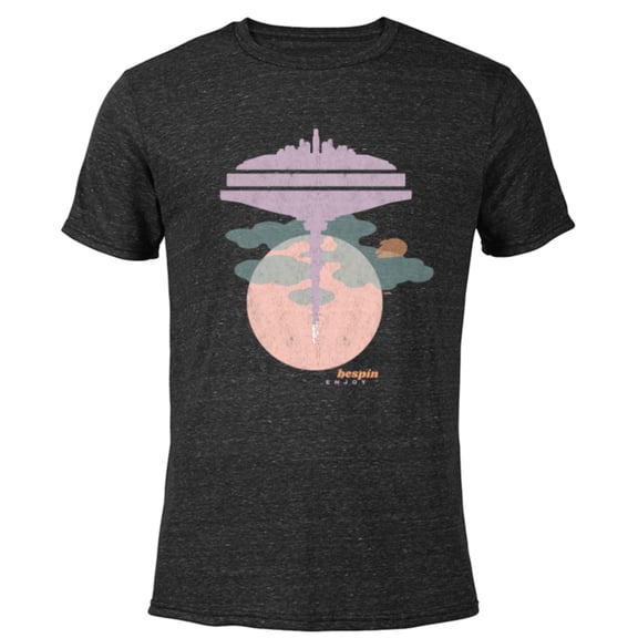 Star Wars Bespin Cloud City Pastel - Short Sleeve Blended T-Shirt for Adults - Customized-Black