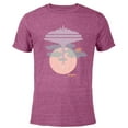 thumbnail image 1 of Star Wars Bespin Cloud City Pastel - Short Sleeve Blended T-Shirt for Adults - Customized-Purple, 1 of 5
