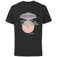 thumbnail image 1 of Star Wars Bespin Cloud City Pastel - Short Sleeve Cotton T-Shirt for Adults - Customized-Black, 1 of 5