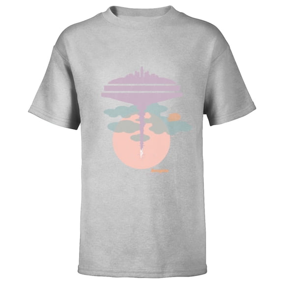 Star Wars Bespin Cloud City Pastel - Short Sleeve T-Shirt for Kids - Customized-Athletic Heather