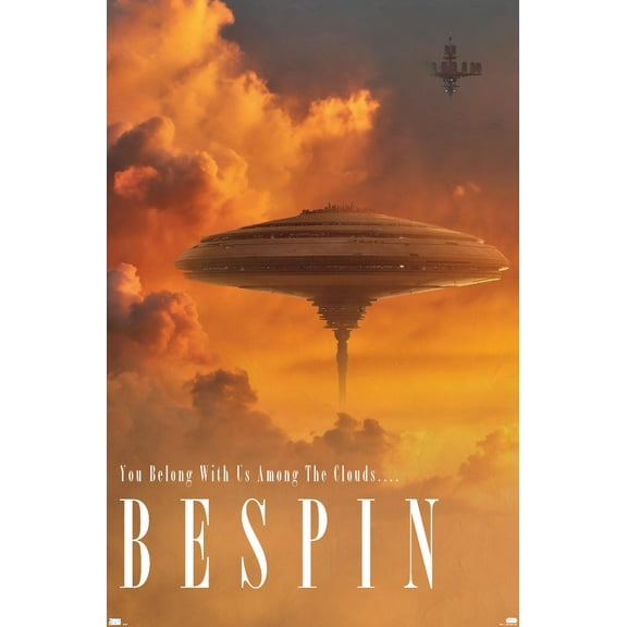 Star Wars: Bespin - Visit Bespin by Russell Walks 23 Wall Poster, 22.375" x 34"