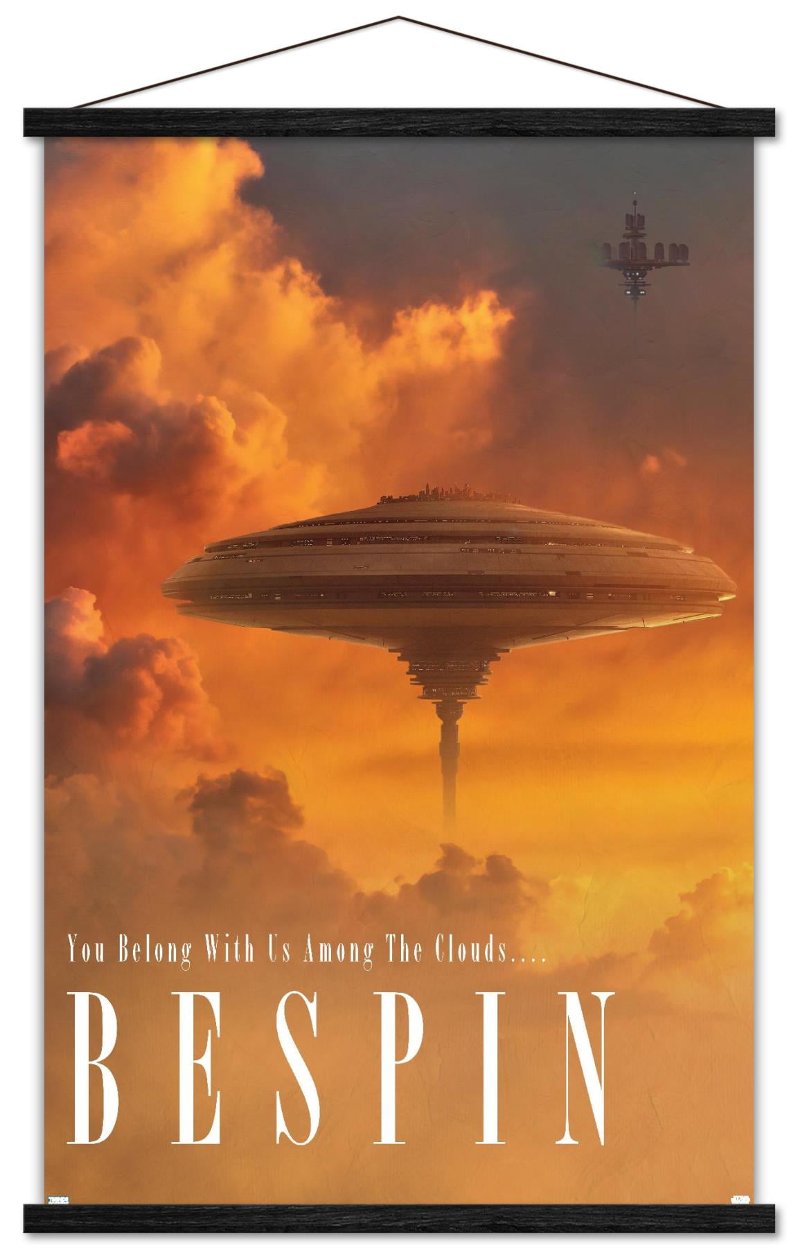 Star Wars Bespin Visit Bespin by Russell Walks 23 Wall Poster with
