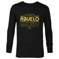 thumbnail image 1 of Star Wars Best Abuelo in the Galaxy Birthday Día del Padre - Long Sleeve T-Shirt for Men - Customized-Black, 1 of 5