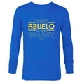 thumbnail image 1 of Star Wars Best Abuelo in the Galaxy Birthday Día del Padre - Long Sleeve T-Shirt for Men - Customized-Navy, 1 of 5