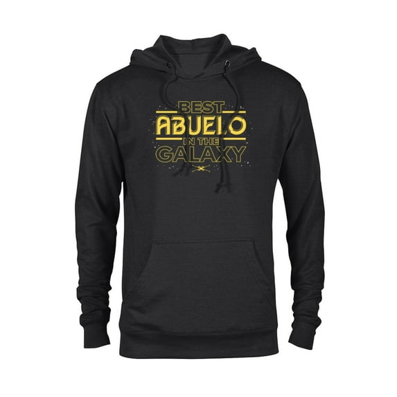 Star Wars Best Abuelo in the Galaxy Birthday Día del Padre - Pullover Hoodie for Adults - Customized-Black