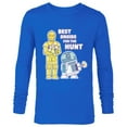 thumbnail image 1 of Star Wars Best Droids For the Hunt Easter - Long Sleeve T-Shirt for Men - Customized-Royal, 1 of 5