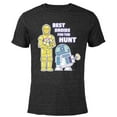 thumbnail image 1 of Star Wars Best Droids For the Hunt Easter - Short Sleeve Blended T-Shirt for Adults - Customized-Black, 1 of 5