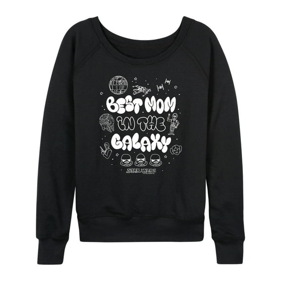 Star Wars - Best Mom Galaxy - Women's French Terry Pullover Sweatshirt