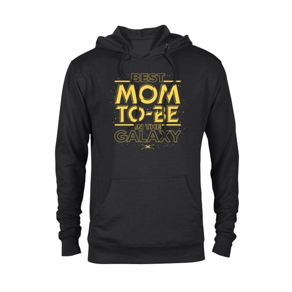 Star Wars Best Mom-to-Be in the Galaxy Birthday Mother’s Day - Pullover Hoodie for Adults - Customized-Black