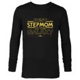 thumbnail image 1 of Star Wars Best Stepmom in the Galaxy Birthday Mother’s Day - Long Sleeve T-Shirt for Men - Customized-Black, 1 of 5