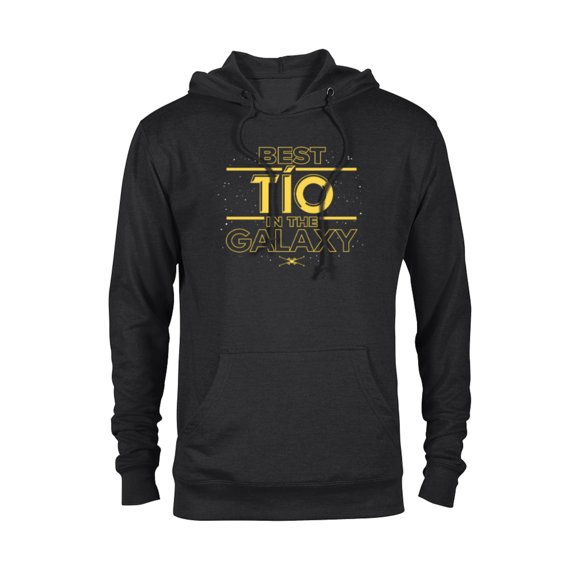 Star Wars Best Tío in the Galaxy Birthday Día del Padre - Pullover Hoodie for Adults - Customized-Black