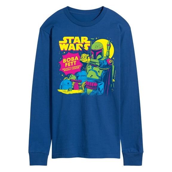 Star Wars - Boba Fett Bounty Hunter - Men's Long Sleeve Tee