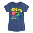 thumbnail image 1 of Star Wars - Bf Movie Photo Card - Toddler And Youth Girls Fitted Short Sleeve Tee, 1 of 4
