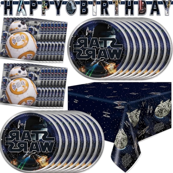 Star Wars Birthday Decorations Serves 16 Guests