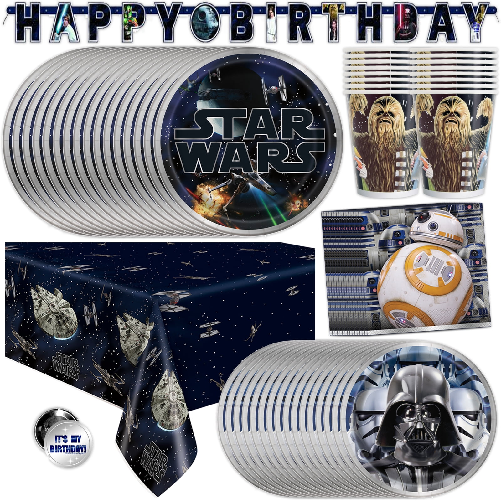 Star Wars Birthday Decorations Star Wars Party Decorations Serves