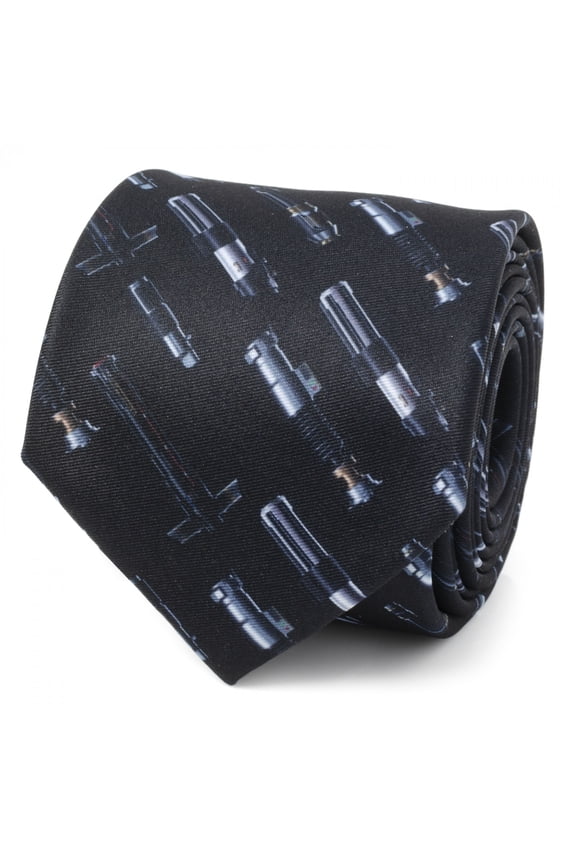 LIGHTSABER Hilt Pattern Men's Necktie