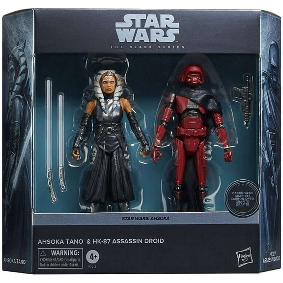 Star Wars Black Series Ahsoka Tano & HK-87 Assassin Droid Action Figure 2-Pack
