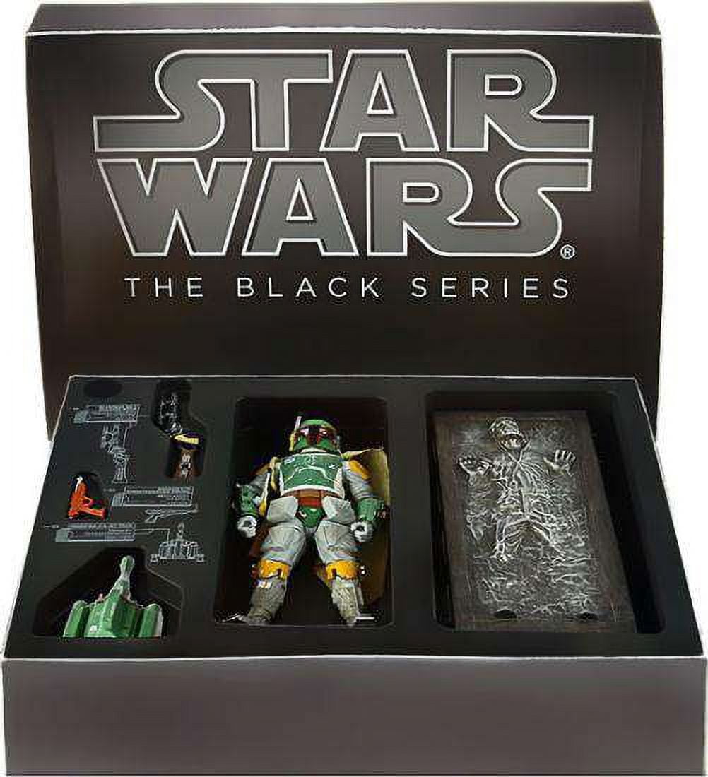 Star Wars Black Series Boba Fett & Han in Carbonite Action Figure Set
