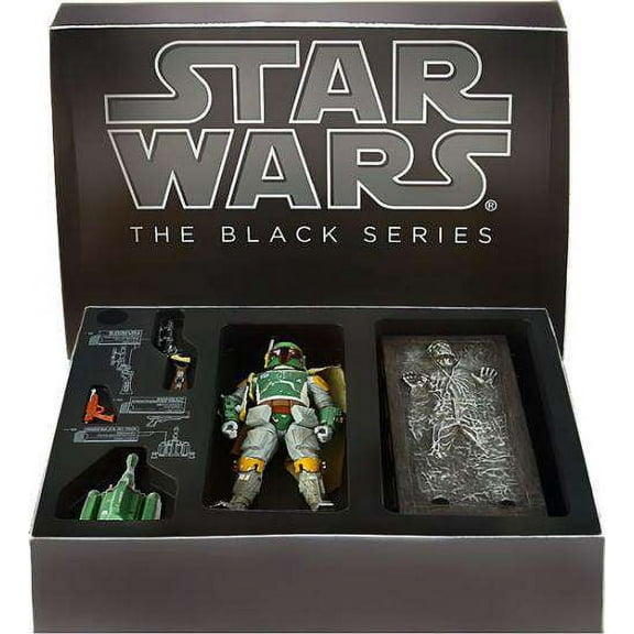 Star Wars Black Series Boba Fett & Han in Carbonite Action Figure Set