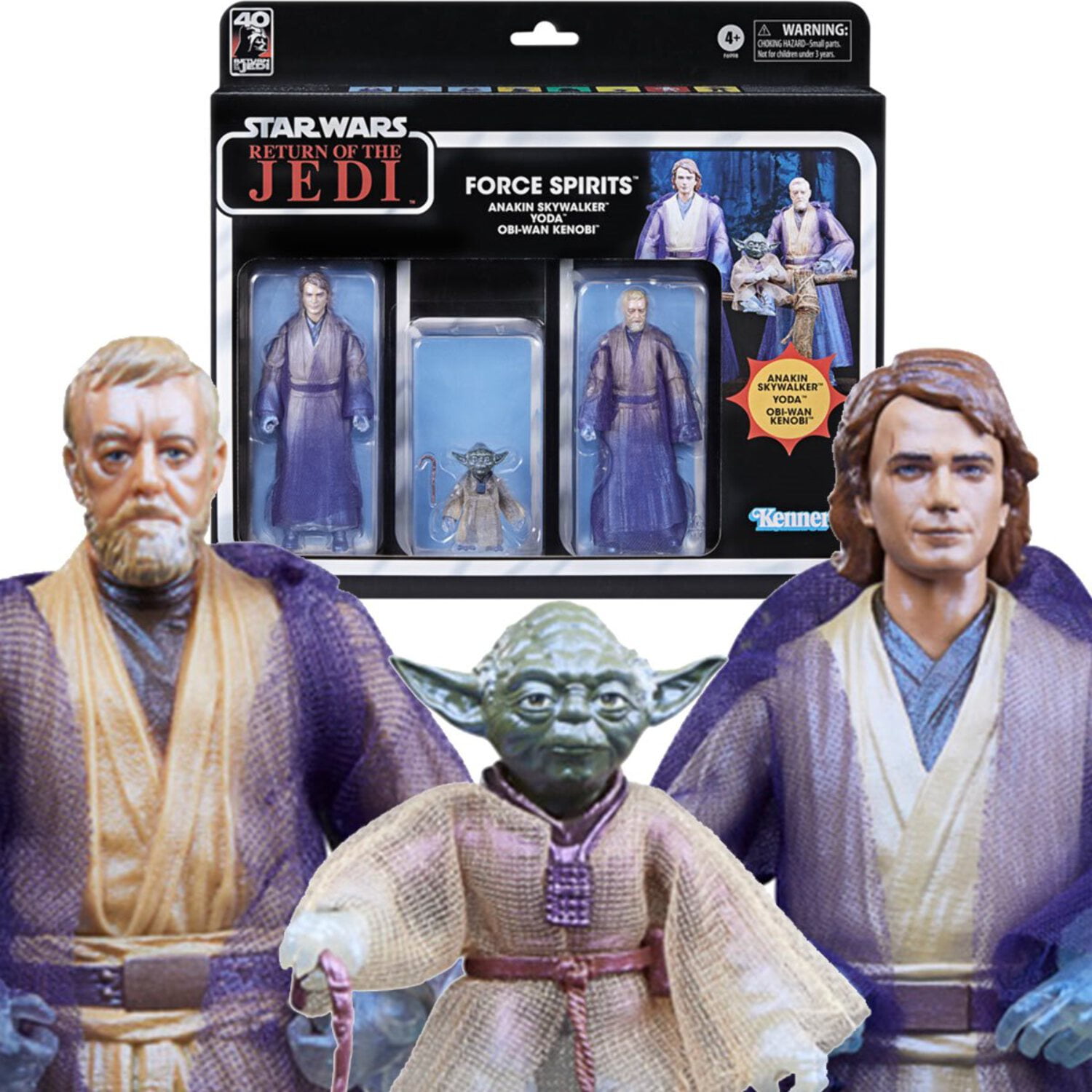 SF・ファンタジー・ホラー STAR WARS FORCE SPIRITS Star Wars Black Series Force Spirits 6-Inch Action Figures