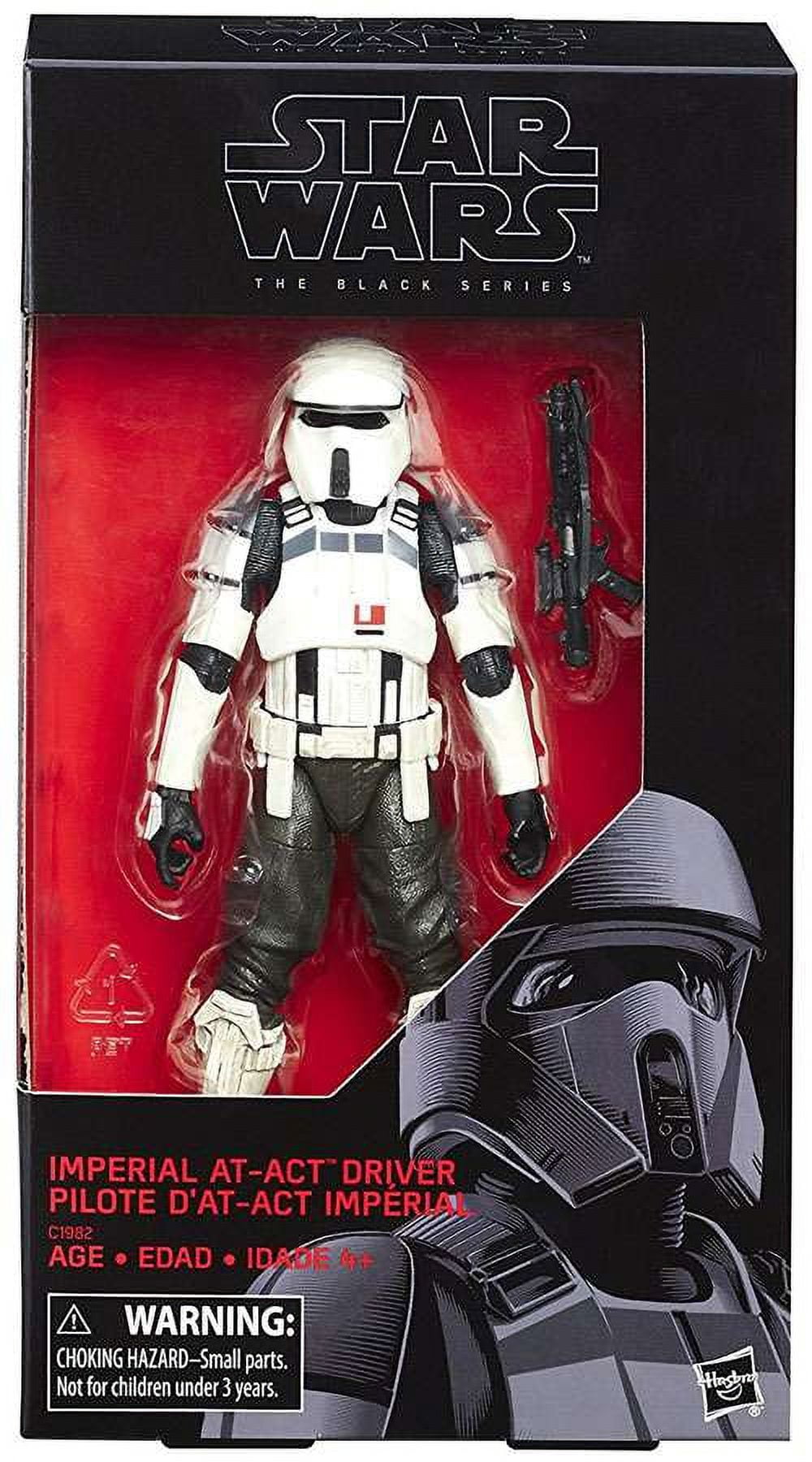 Star Wars Black Series Imperial ATST Walker and Imperial ATST Driver Action  Figures