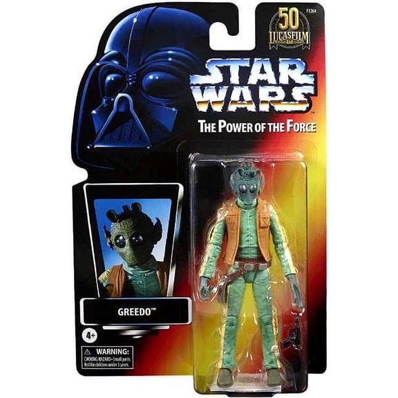 Star Wars Black Series Lucasfilm 50th Anniversary Greedo Action Figure (POTF)