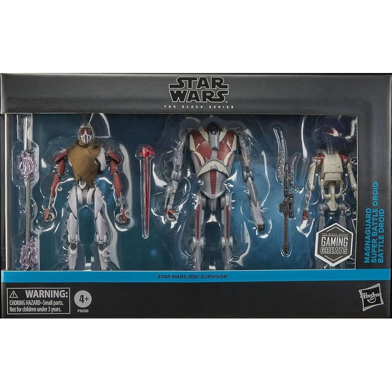 Star Wars Droids フィギュア 3体セット HASBRO Star Wars Jedi: Survivor Black Series MagnaGuard Battle