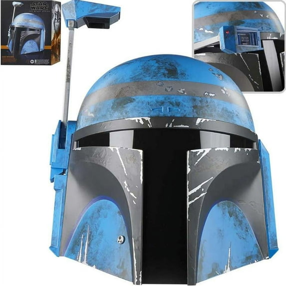 Star Wars The Black Series Life Size Prop Replica - Axe Woves Premium Electronic Helmet