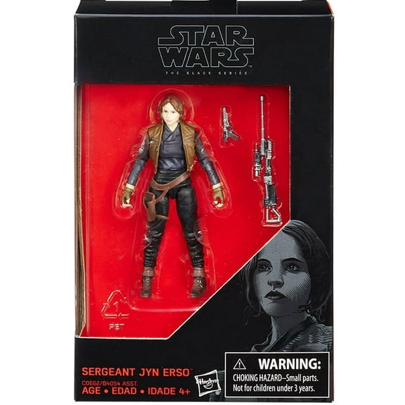 Star Wars Black Series Rogue One Jyn Erso 3.75 inch Scale (NON-MINT PACKAGE)