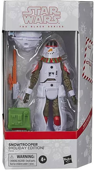 Star Wars Black Series Snowtrooper Action Figure (Holiday Edition)