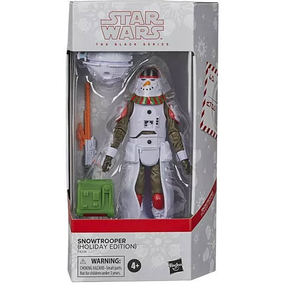Star Wars Black Series Snowtrooper Action Figure (Holiday Edition)