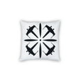 thumbnail image 1 of Star Wars Black X-Wing Fighter 18" Square Pillow, 1 of 7