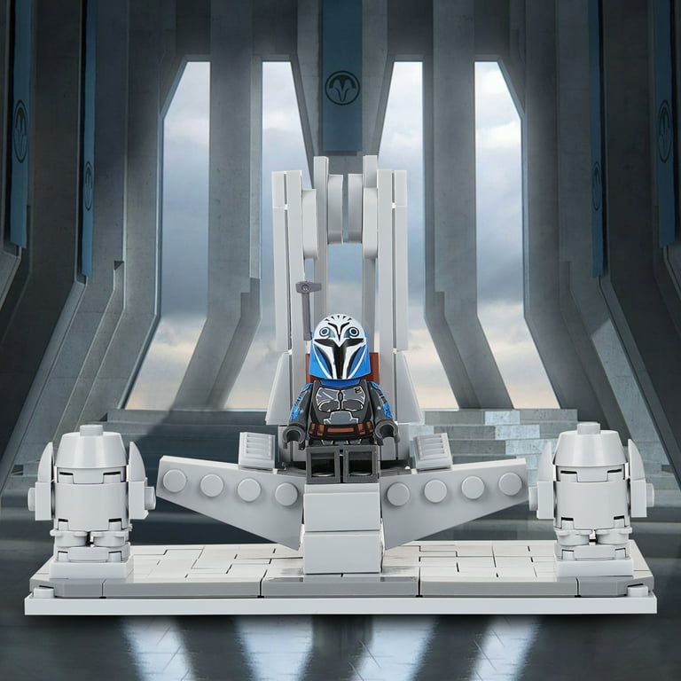 Star Wars Bo Katan Kryze Sit The Mandalorian Throne Building Block Figure Moc Bricks 144 Pcs