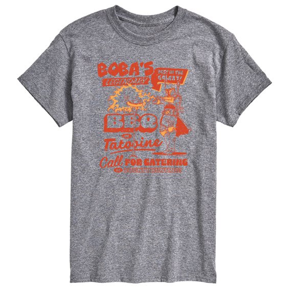 Star Wars - Boba BBQ - Men's Short Sleeve Graphic T-Shirt