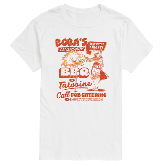 Star Wars - Boba BBQ - Men's Short Sleeve Graphic T-Shirt