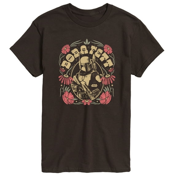 Star Wars - Boba Fett Boho Flowers - Men's Short Sleeve Tee