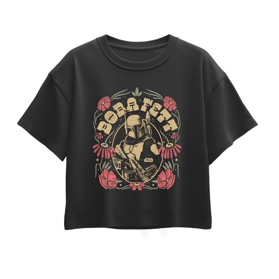 Star Wars - Boba Boho - Youth Girls Boxy T-Shirt