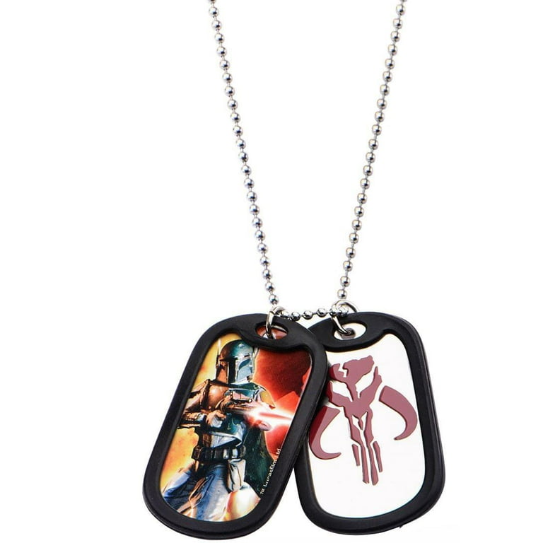 Star wars dog tag necklace online