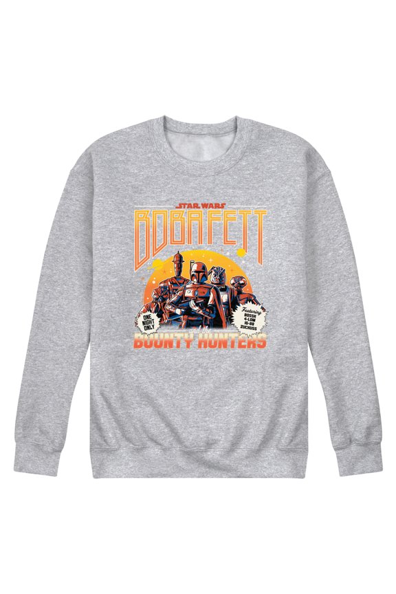 - Boba Fett Band Tee - Men's Crew Fleece Sweatshirt