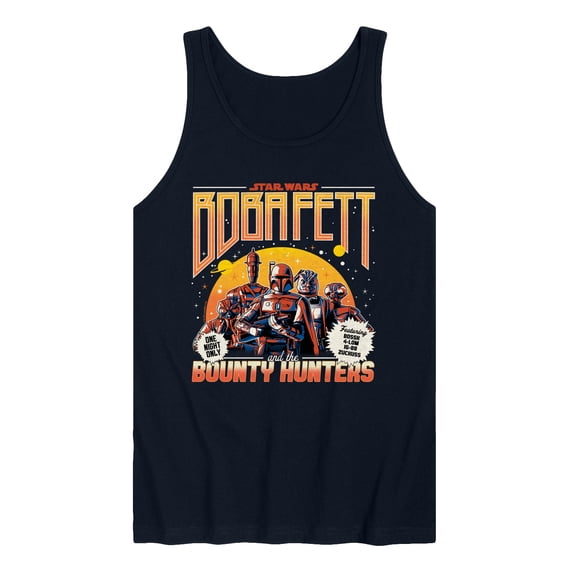 Star Wars - Boba Fett Band Tee - Men's Sleeveless Graphic Tank